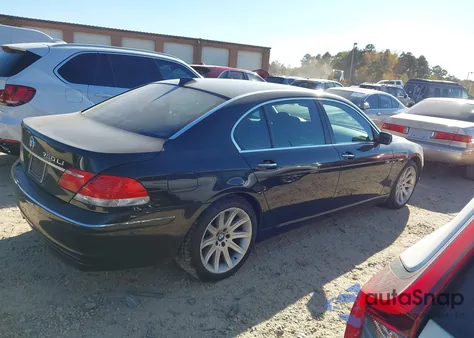 2006 BMW 750Li z USA, uszkodzony, nr VIN WBAHN83526DT37603